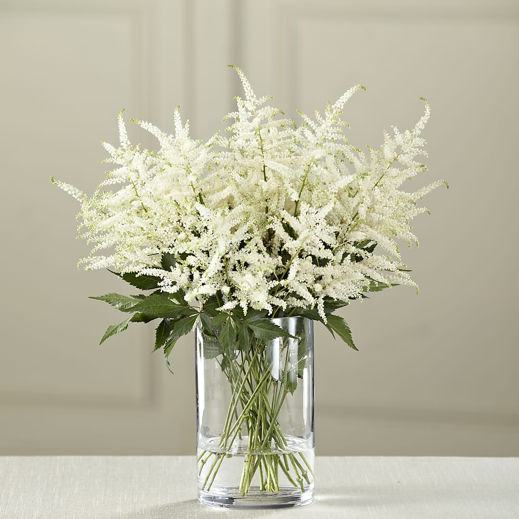 White Astilbe Bouquet – BO'S ACCENT FLOWERS, Middlesboro KY