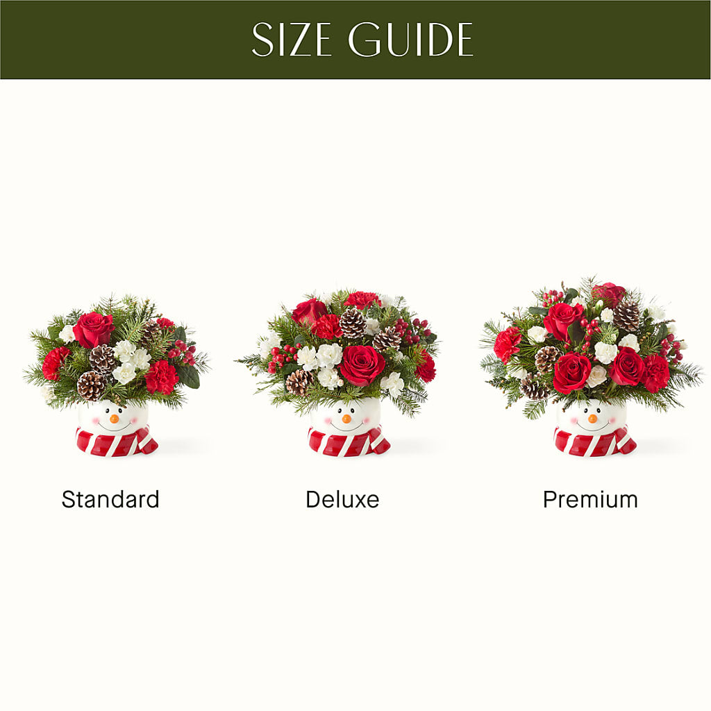 Jolly Snowman Bouquet – BO'S ACCENT FLOWERS, Middlesboro KY