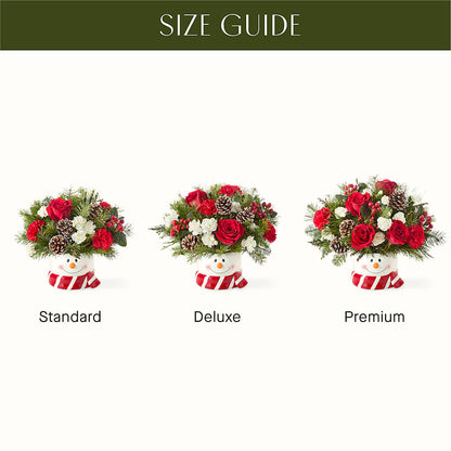 Jolly Snowman Bouquet – BO'S ACCENT FLOWERS, Middlesboro KY