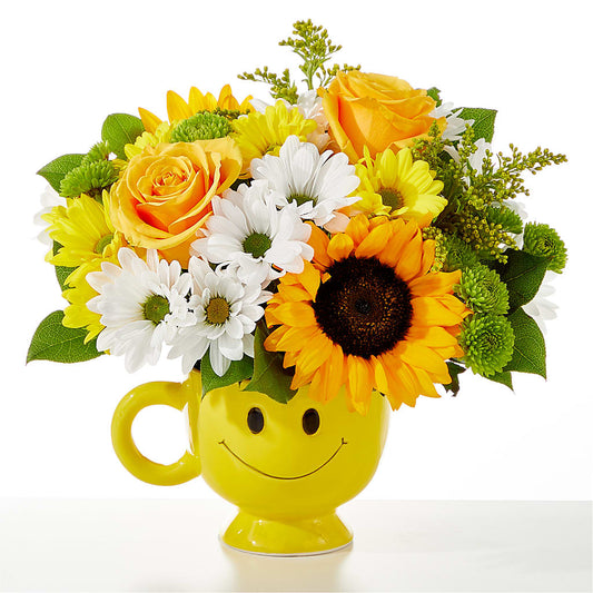 Be Happy Bouquet – BO'S ACCENT FLOWERS, Middlesboro KY