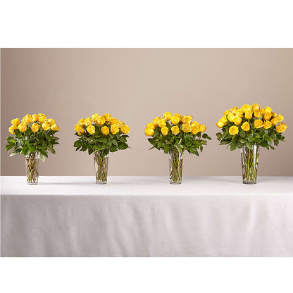 Long Stem Yellow Rose Bouquet – BO'S ACCENT FLOWERS, Middlesboro KY
