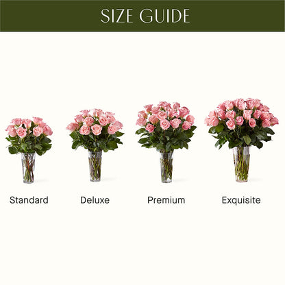 Long Stem Pink Rose Bouquet – BO'S ACCENT FLOWERS, Middlesboro KY