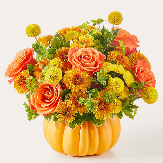 Gourdgeous Pumpkin – BO'S ACCENT FLOWERS, Middlesboro KY