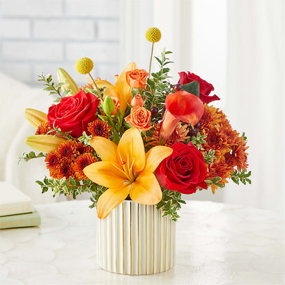 Scarlet Skies Bouquet – BO'S ACCENT FLOWERS, Middlesboro KY