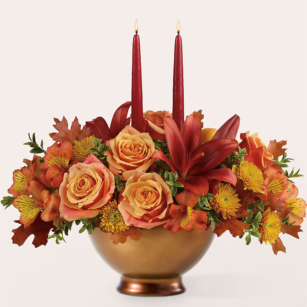 Harvest Table Centerpiece – BO'S ACCENT FLOWERS, Middlesboro KY