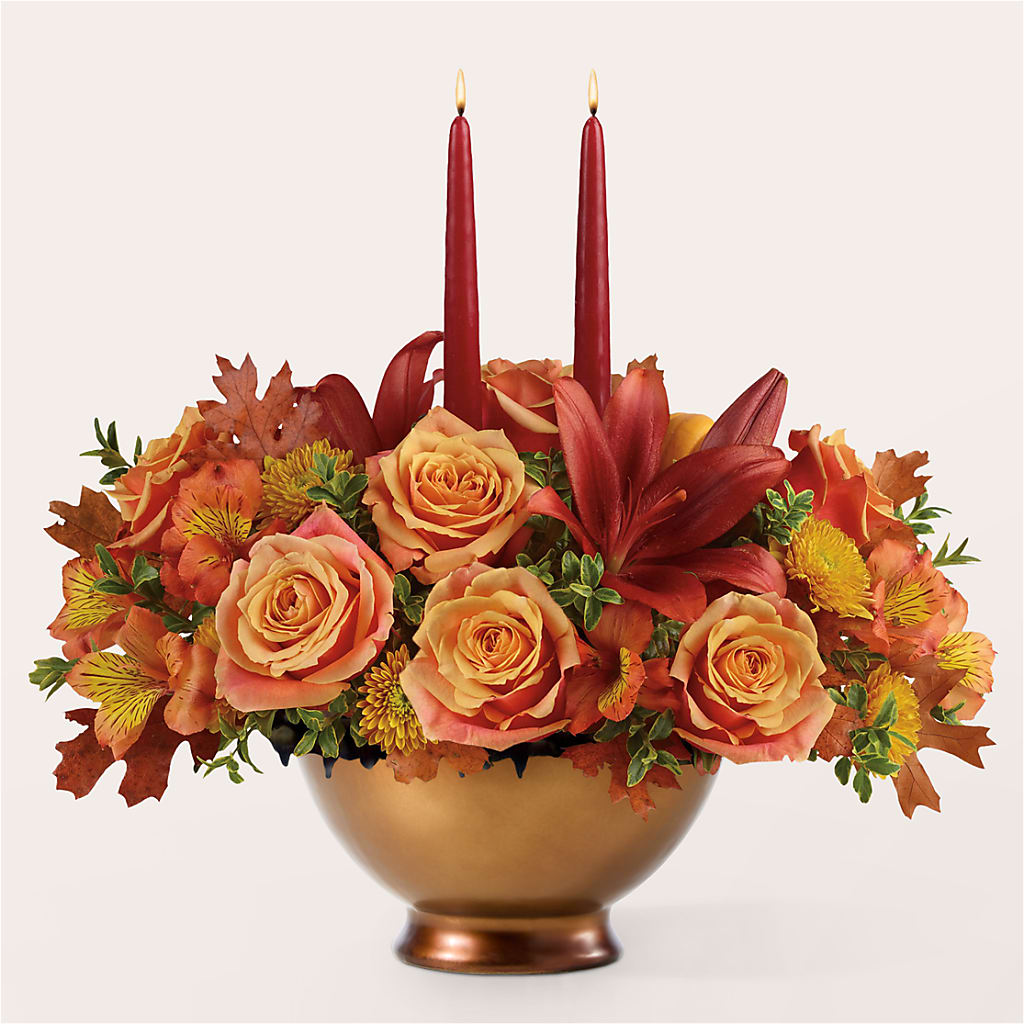 Harvest Table Centerpiece – BO'S ACCENT FLOWERS, Middlesboro KY