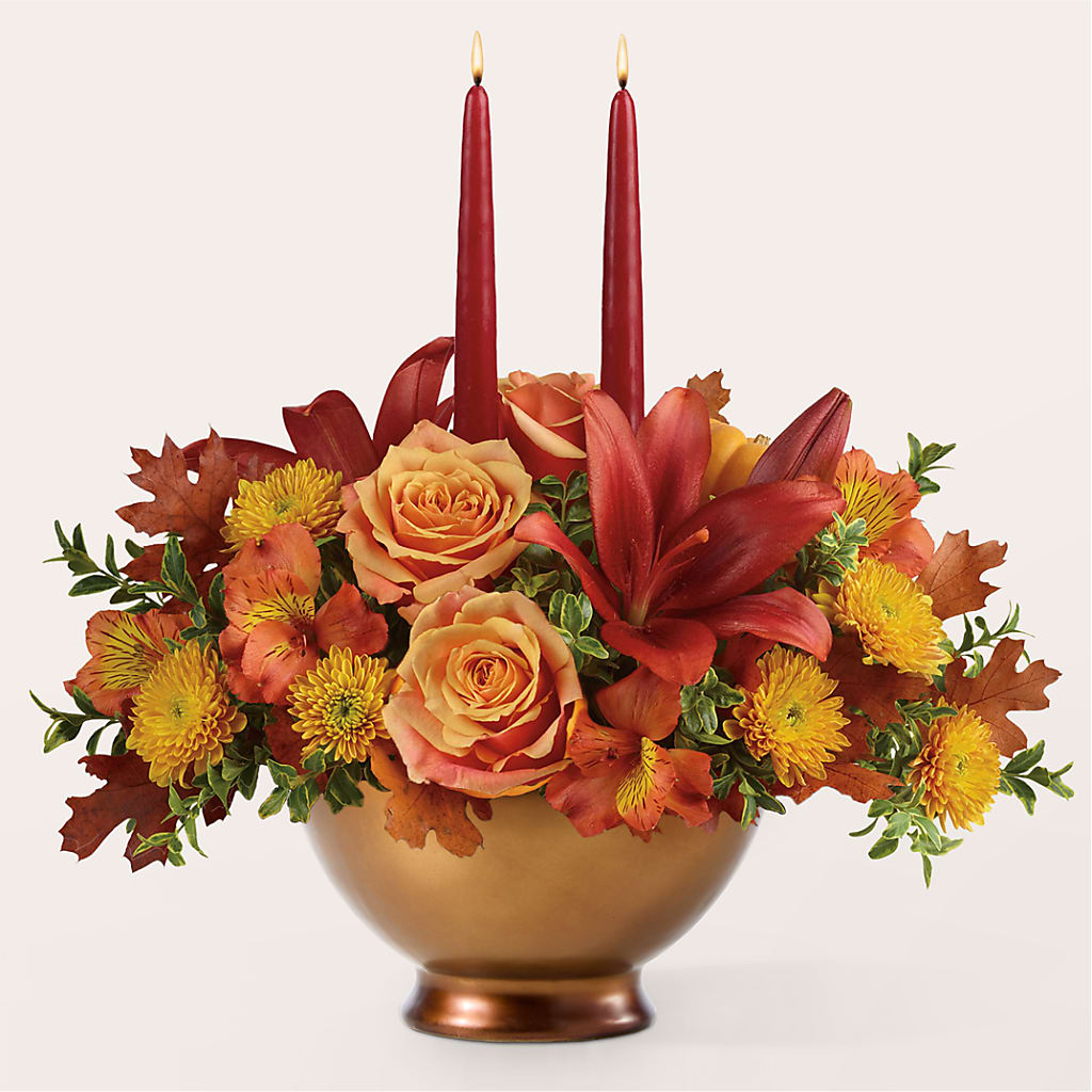 Harvest Table Centerpiece – BO'S ACCENT FLOWERS, Middlesboro KY