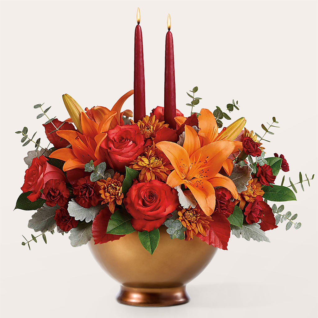 Fruits of Fall Centerpiece – BO'S ACCENT FLOWERS, Middlesboro KY