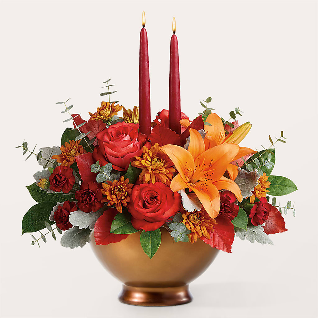 Fruits of Fall Centerpiece – BO'S ACCENT FLOWERS, Middlesboro KY