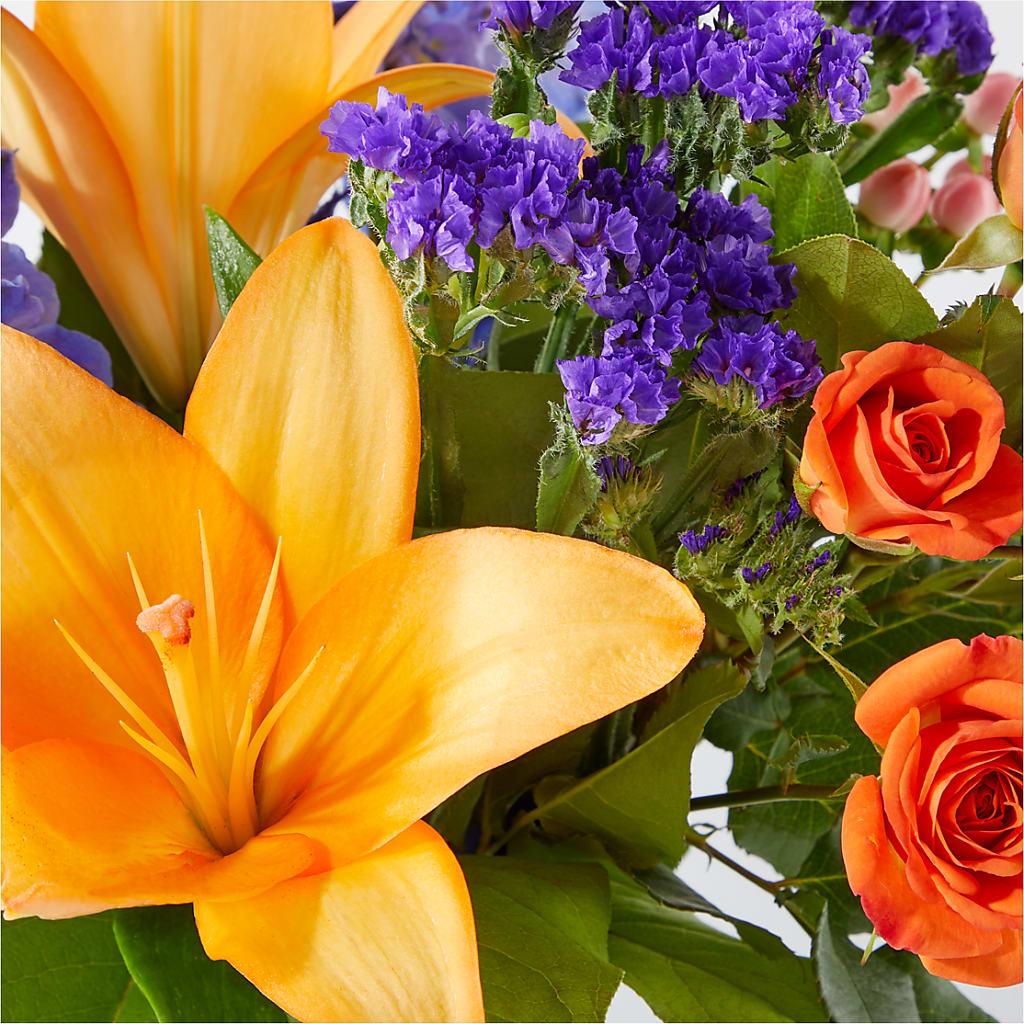 Radiant Citrus Bouquet – BO'S ACCENT FLOWERS, Middlesboro KY