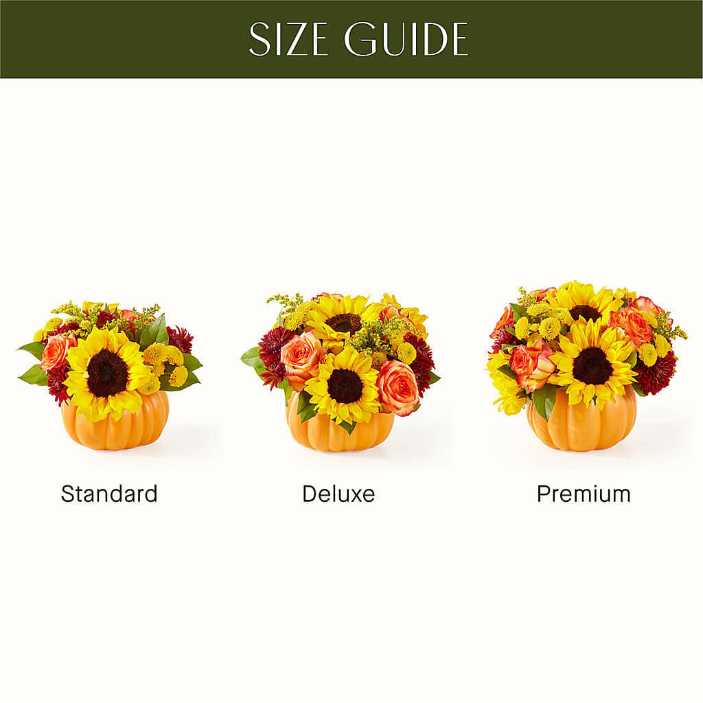Golden Gourd Pumpkin Bouquet – BO'S ACCENT FLOWERS, Middlesboro KY