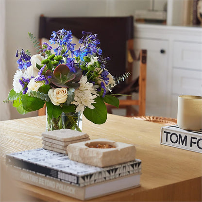 Cerulean Waves Bouquet – BO'S ACCENT FLOWERS, Middlesboro KY