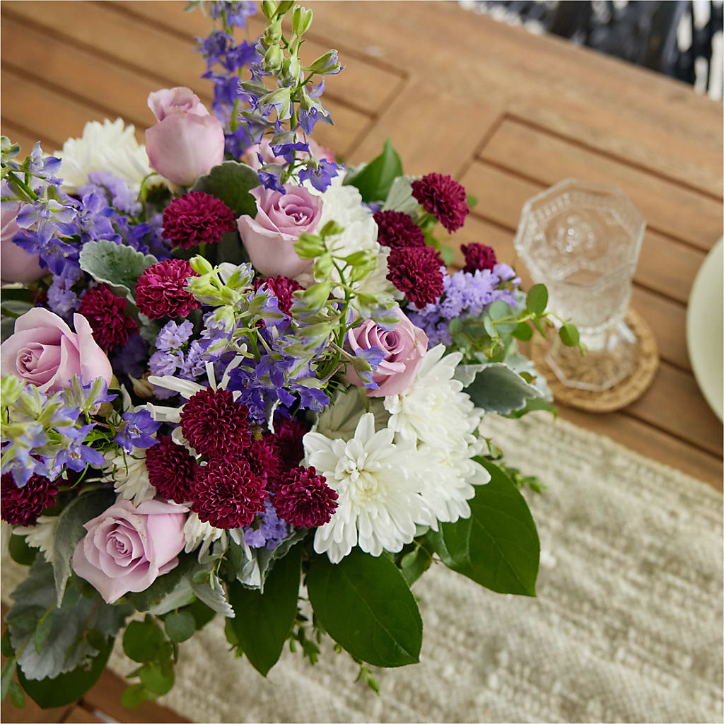 Violet Frost Bouquet – BO'S ACCENT FLOWERS, Middlesboro KY