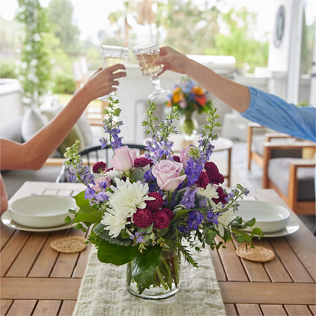 Violet Frost Bouquet – BO'S ACCENT FLOWERS, Middlesboro KY