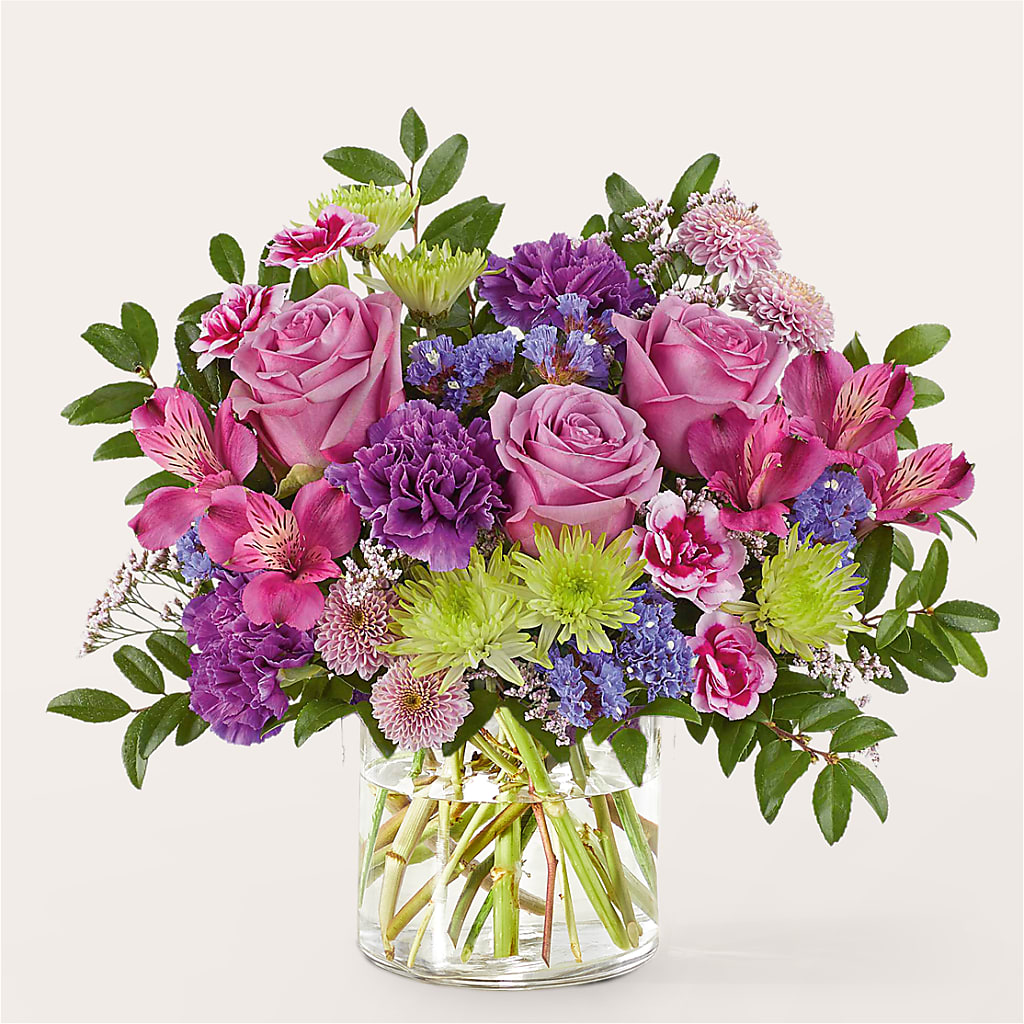 Glass Half Full Bouquet – BO'S ACCENT FLOWERS, Middlesboro KY