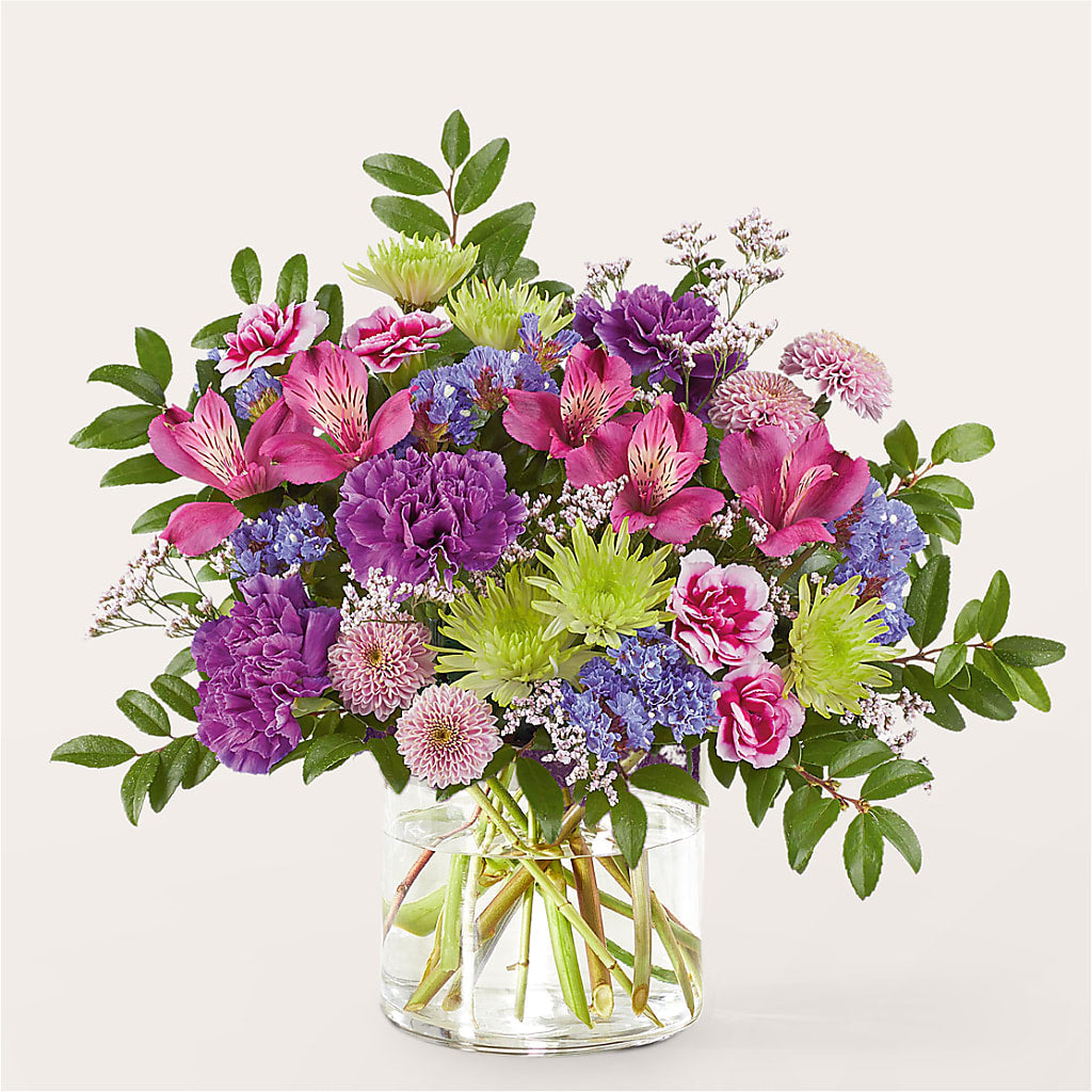 Glass Half Full Bouquet – BO'S ACCENT FLOWERS, Middlesboro KY