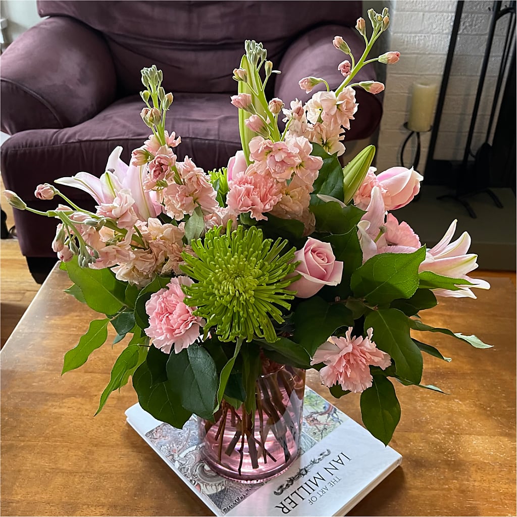 Pretty in Pink Bouquet – BO'S ACCENT FLOWERS, Middlesboro KY