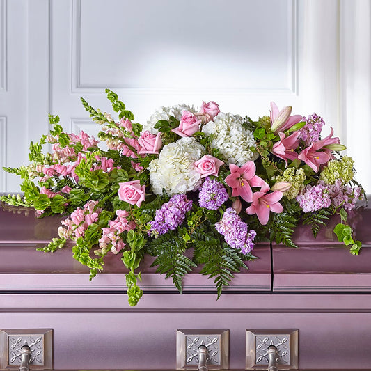 Life's Gratitude Casket Spray – BO'S ACCENT FLOWERS, Middlesboro KY
