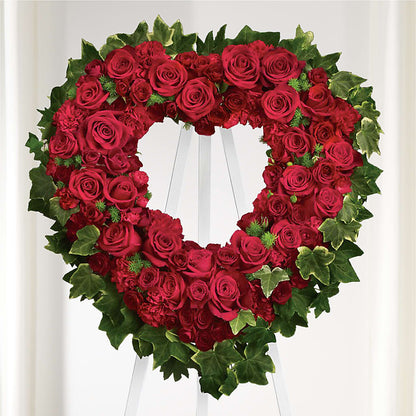 Wholehearted Standing Spray – BO'S ACCENT FLOWERS, Middlesboro KY