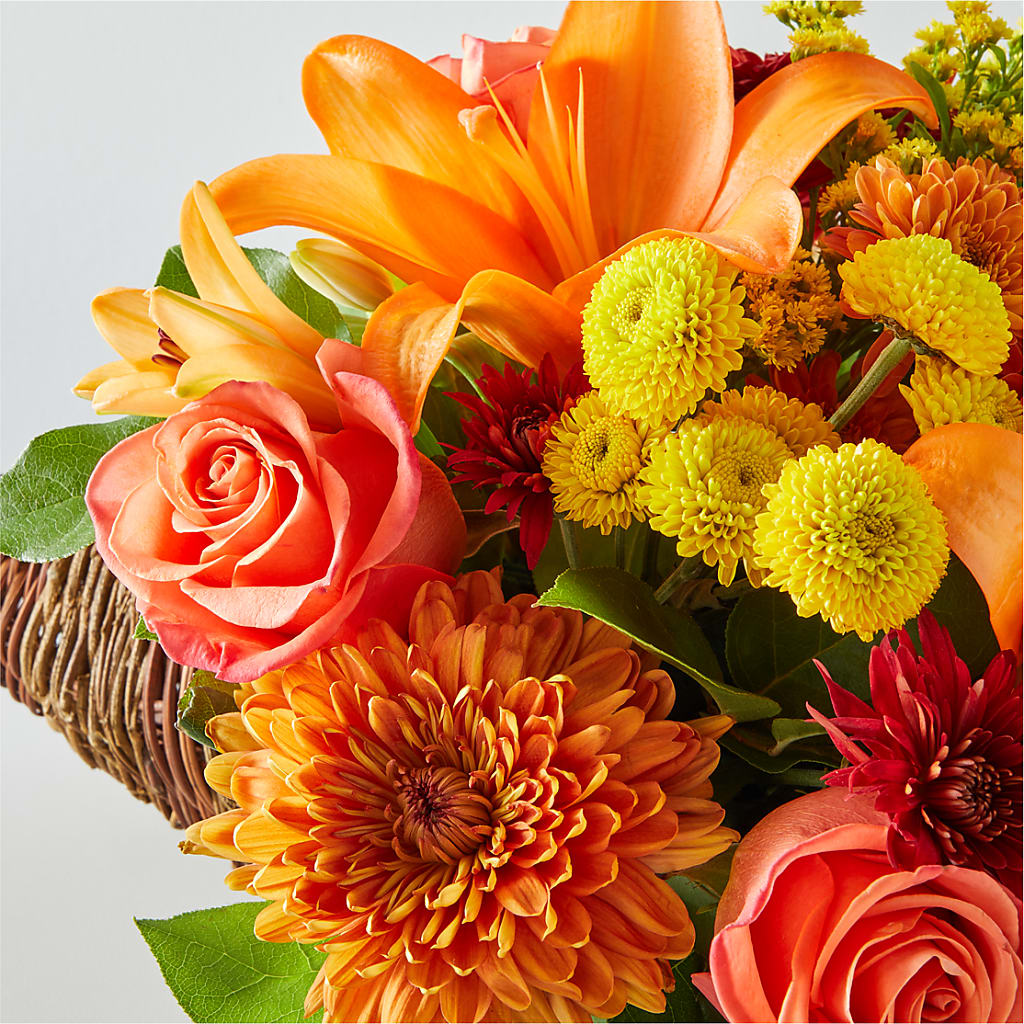 Bouquet of Blessings Cornucopia – BO'S ACCENT FLOWERS, Middlesboro KY