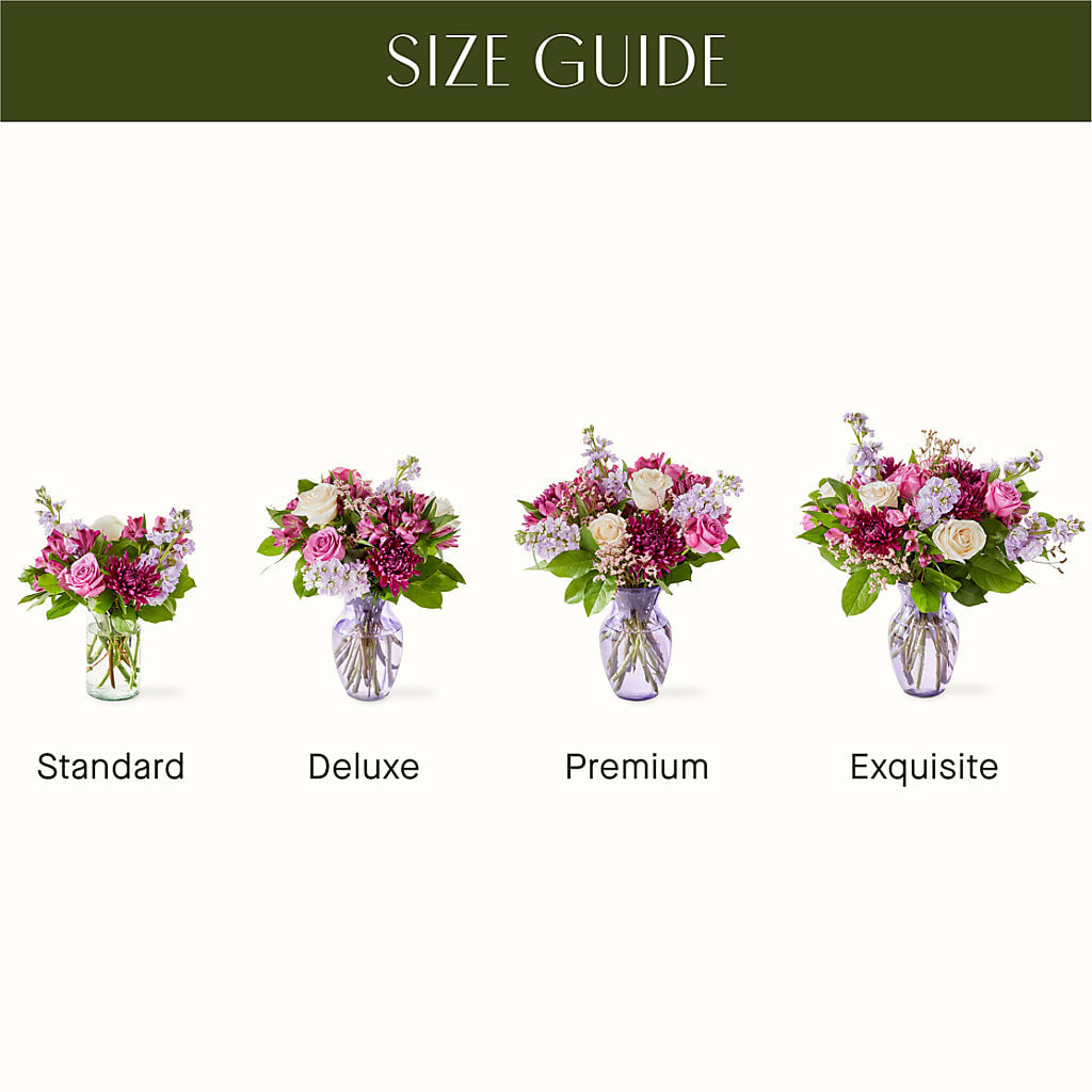 Amethyst Dreams Bouquet – BO'S ACCENT FLOWERS, Middlesboro KY