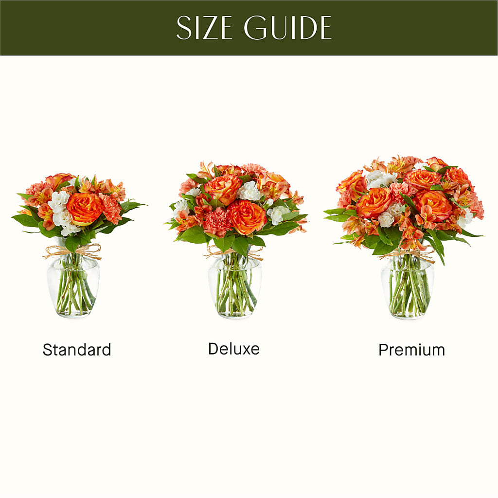 Apricot Glow Bouquet – BO'S ACCENT FLOWERS, Middlesboro KY