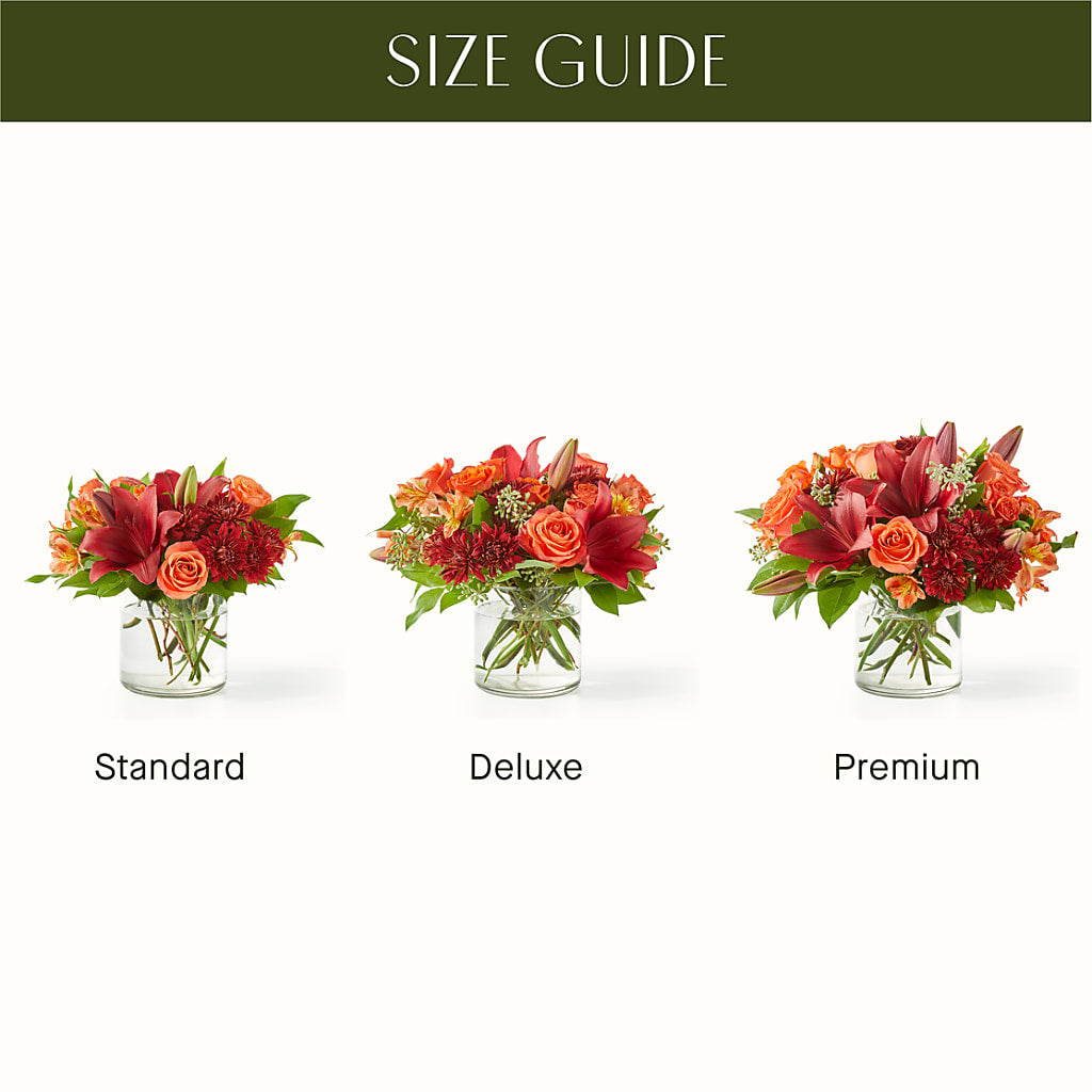 Crimson Leaves Bouquet – BO'S ACCENT FLOWERS, Middlesboro KY