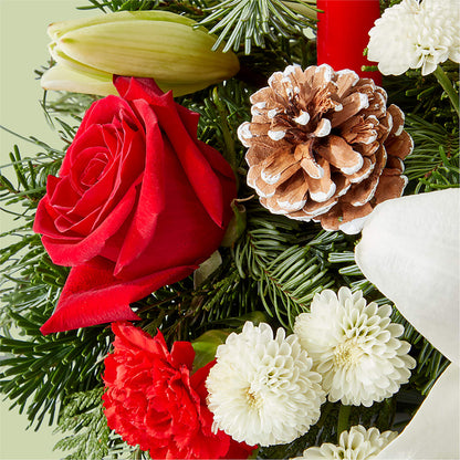 Seasonal Festivities Centerpiece – BO'S ACCENT FLOWERS, Middlesboro KY