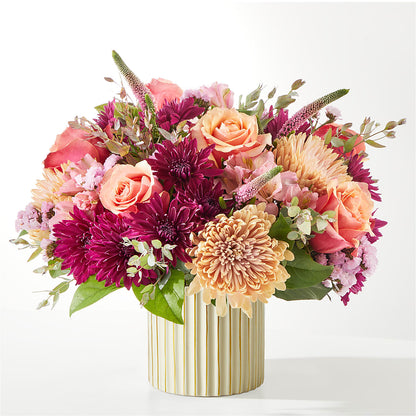 Berry Cobbler Bouquet with Ivory Vase – BO'S ACCENT FLOWERS, Middlesboro KY