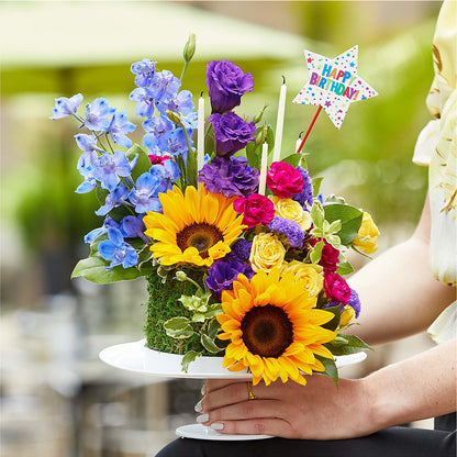 Star of the Day Floral Cake – BO'S ACCENT FLOWERS, Middlesboro KY