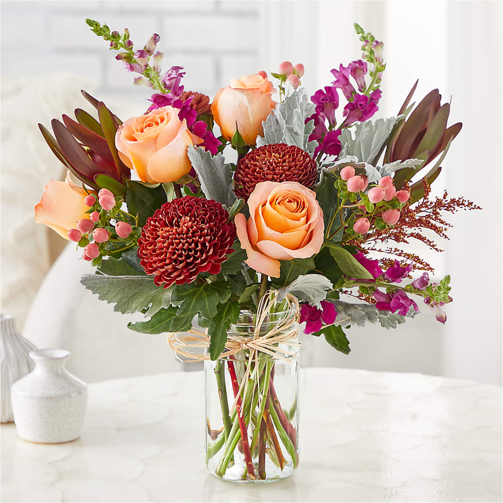 Moody Hues Bouquet – BO'S ACCENT FLOWERS, Middlesboro KY