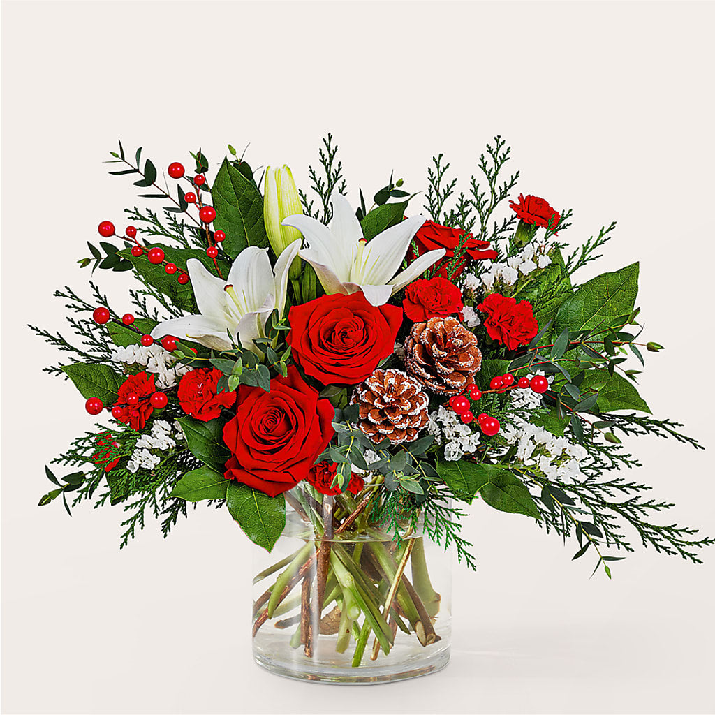 Best in Snow Bouquet – BO'S ACCENT FLOWERS, Middlesboro KY